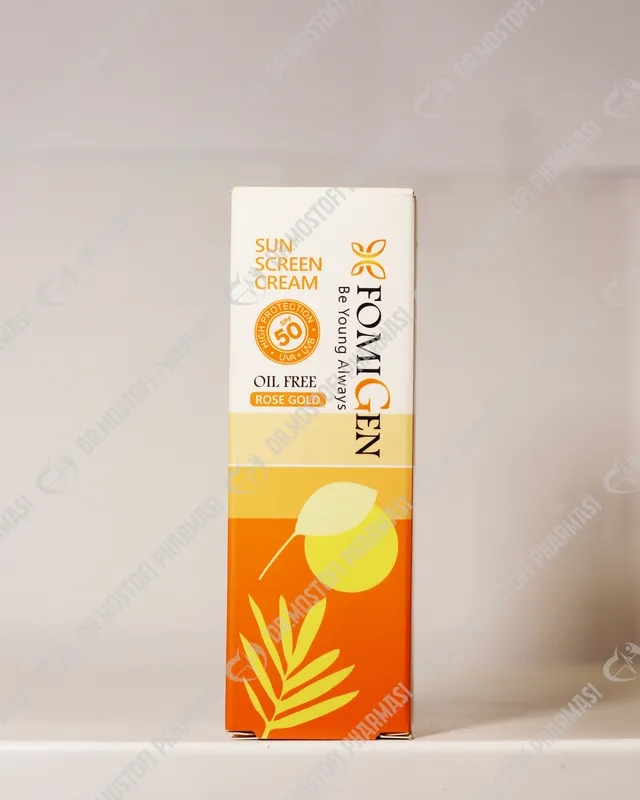کرم ضد آفتاب رنگی رز گلد SPF50 فومیژن