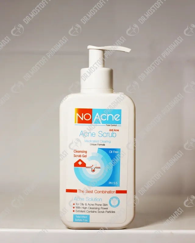 ژل اسکراب لایه بردار پوست چرب و جوش دار