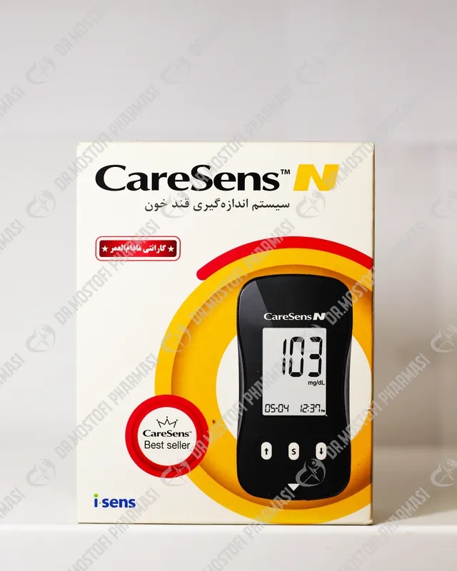 دستگاه تست قند خون مدل Caresens N