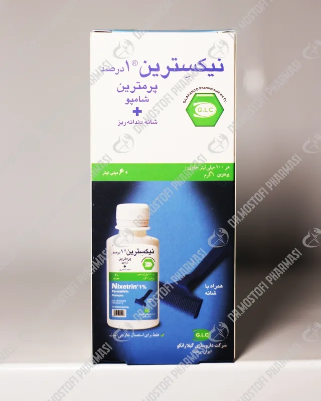 شامپو نیکسترین 1 درصد پرمترین