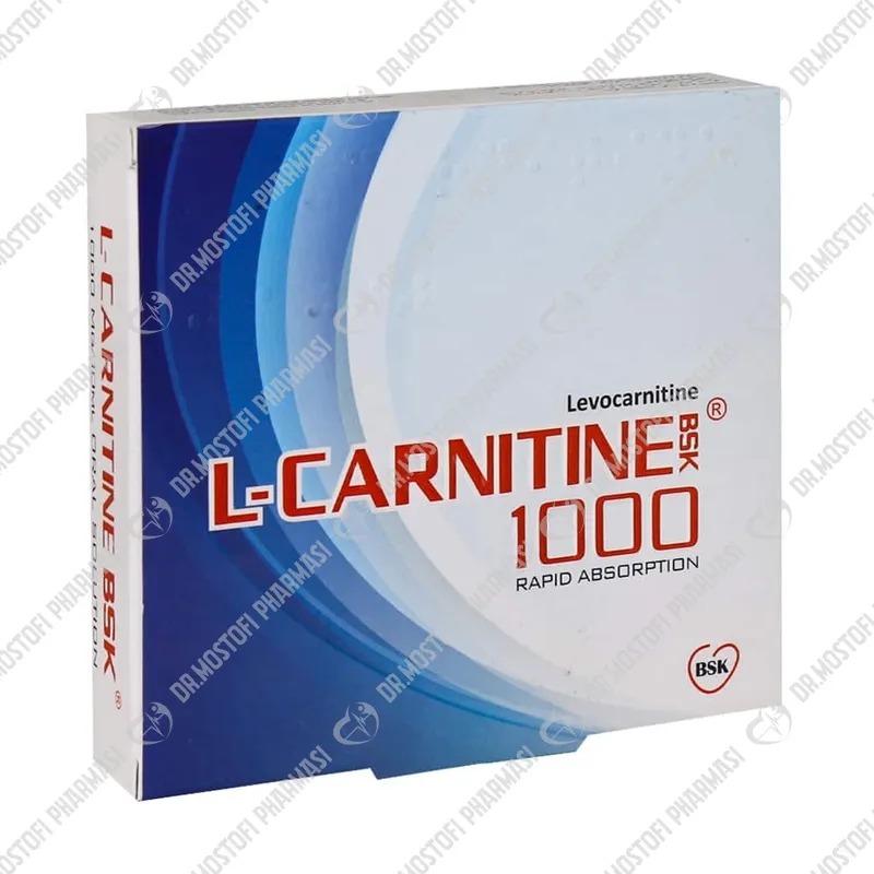 ویال ال کارنیتین 1000بی اس کی