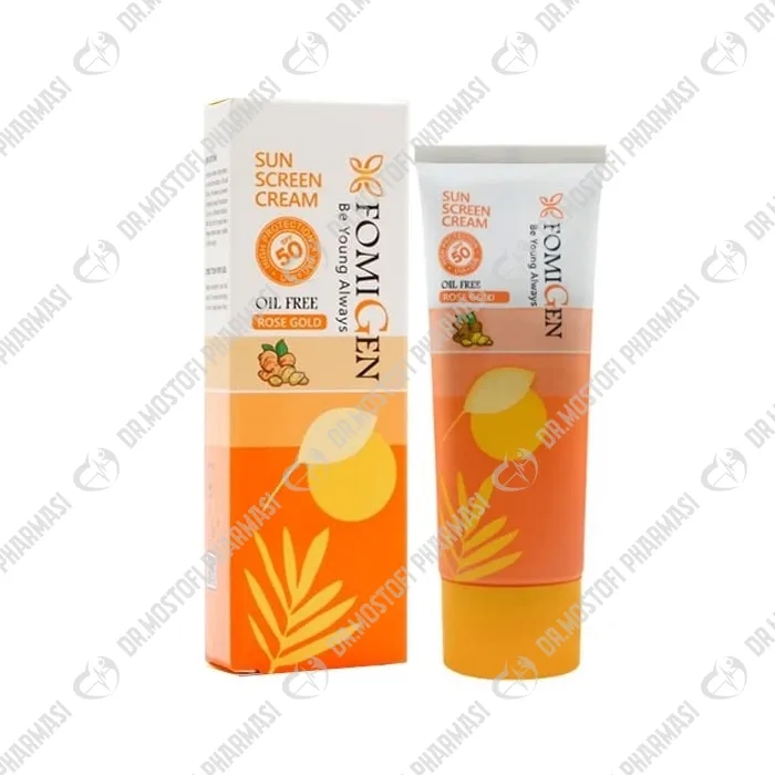 کرم ضد آفتاب رنگی رز گلد SPF50 فومیژن